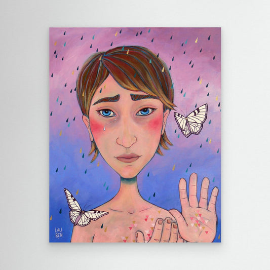 Non-ordinary Being: BEA, Healer of Hurts (Canvas Art Print)