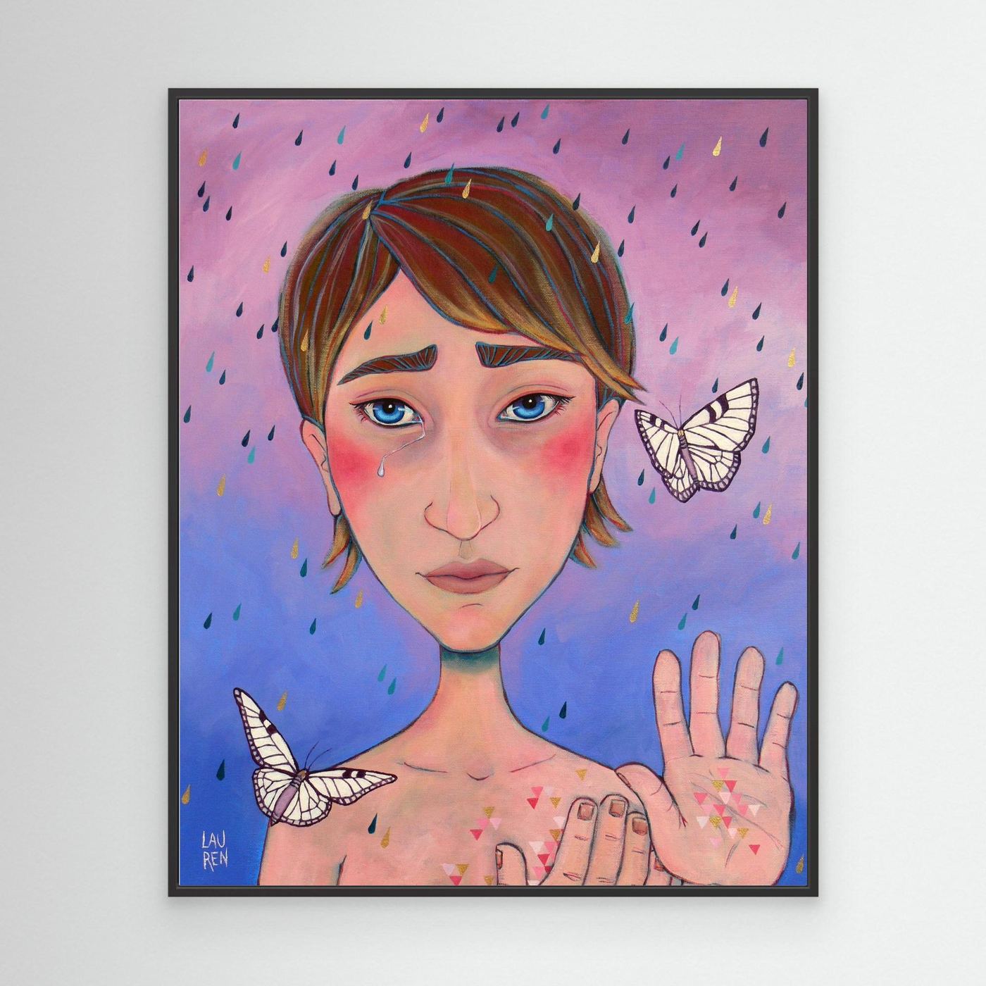 Non-ordinary Being: BEA, Healer of Hurts (Canvas Art Print)